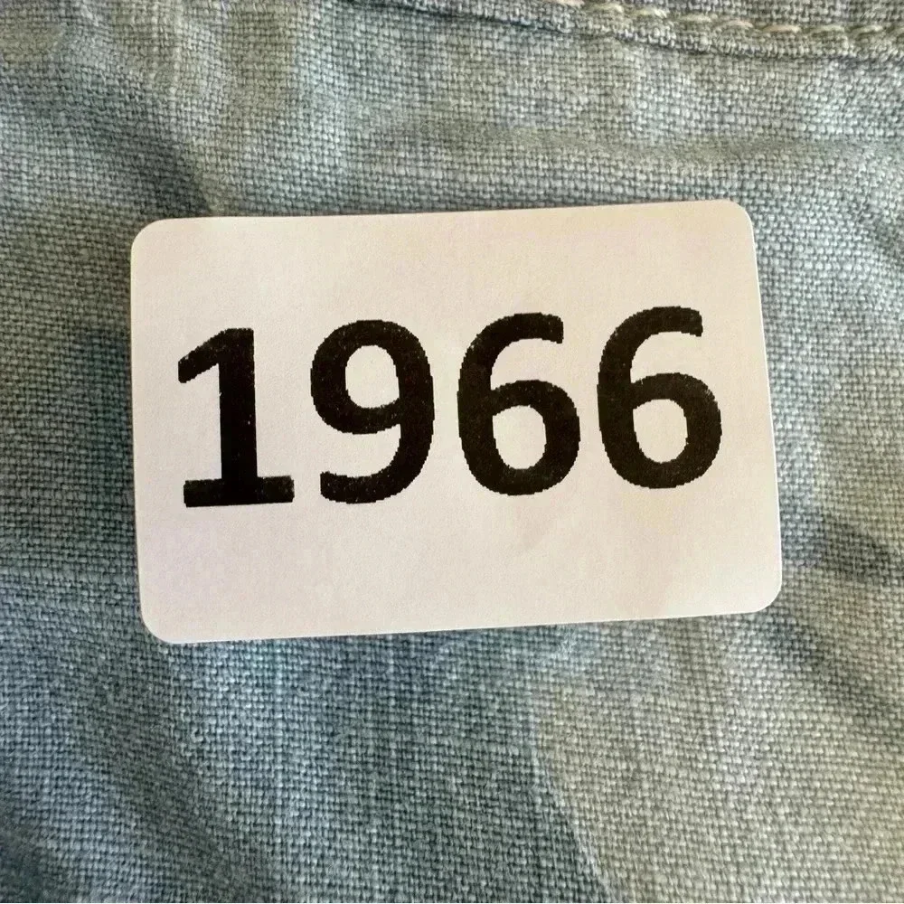 J Crew Blue Cotton  Soft Casual Ankle Length Pull On Pockets Pants SZ L #1966